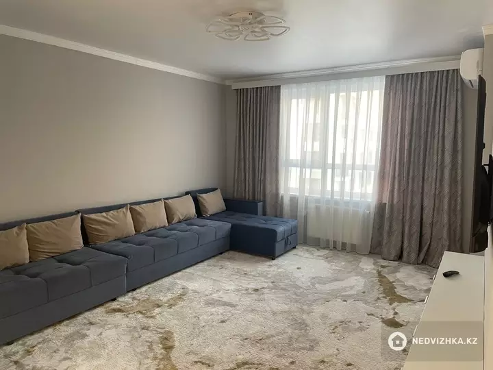2-бөлмелі пәтер, қабат 9 барлық қабат саны 12, 70 м², На длительный срок, 4-фотосурет