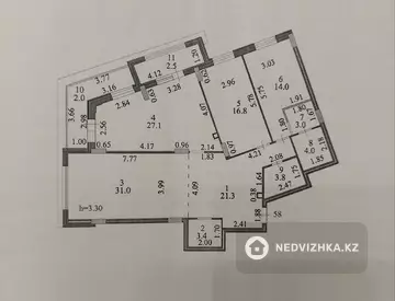 3-комнатная квартира, этаж 2 из 6, 129 м², миниатюра 3