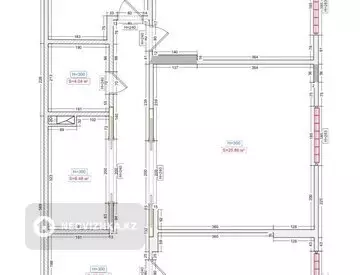 4-бөлмелі пәтер, қабат 10 барлық қабат саны 21, 111 м², 11-нобай