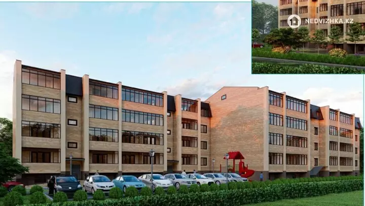 3-комнатная квартира, этаж 3 из 4, 100 м²
