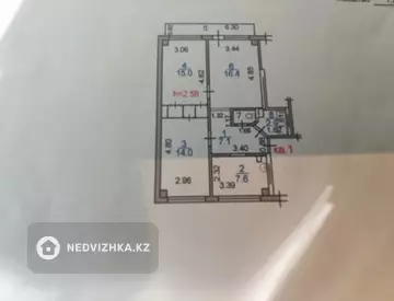3-комнатная квартира, этаж 1 из 4, 66 м², миниатюра 12