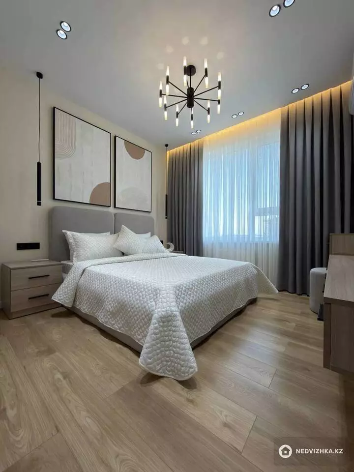 1-комнатная квартира, этаж 9 из 9, 57 м², Посуточно, фотография 2
