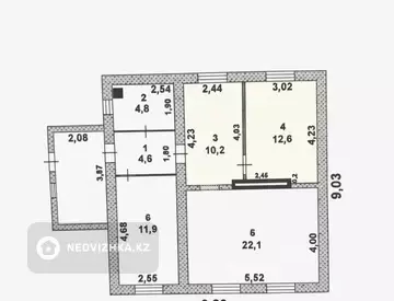 3-комнатный дом, 8 соток, 100 м², миниатюра 2