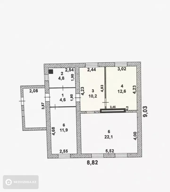 3-комнатный дом, 8 соток, 100 м², фотография 2