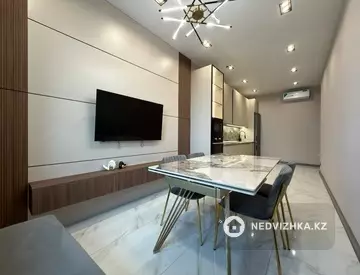 2-бөлмелі пәтер, қабат 2 барлық қабат саны 6, 64 м², На длительный срок, 1-нобай
