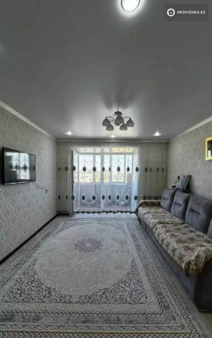 3-бөлмелі пәтер, қабат 6 барлық қабат саны 9, 63 м²