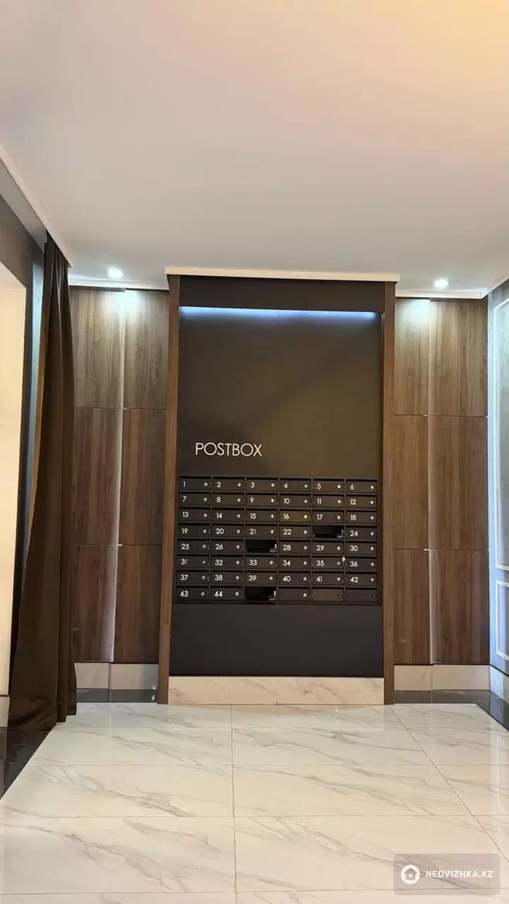 1-бөлмелі пәтер, қабат 8 барлық қабат саны 10, 55 м², 3-фотосурет