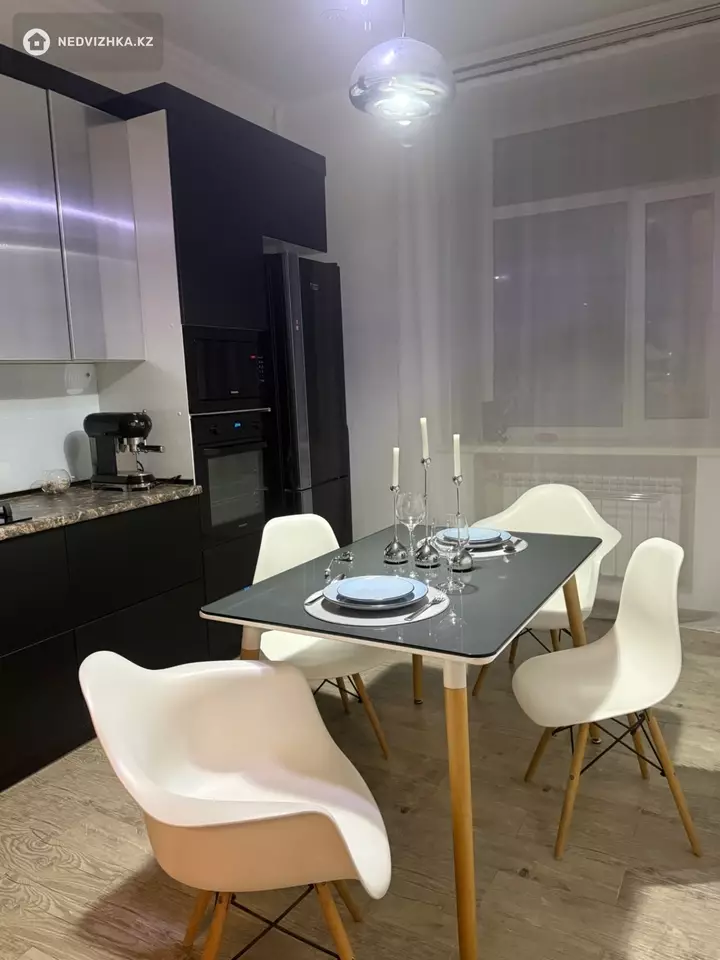 1-бөлмелі пәтер, қабат 3 барлық қабат саны 5, 46 м², Посуточно, 3-фотосурет