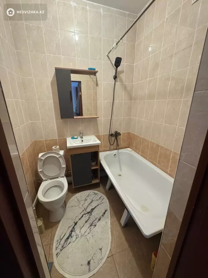 1-бөлмелі пәтер, қабат 7 барлық қабат саны 9, 39 м², 4-фотосурет