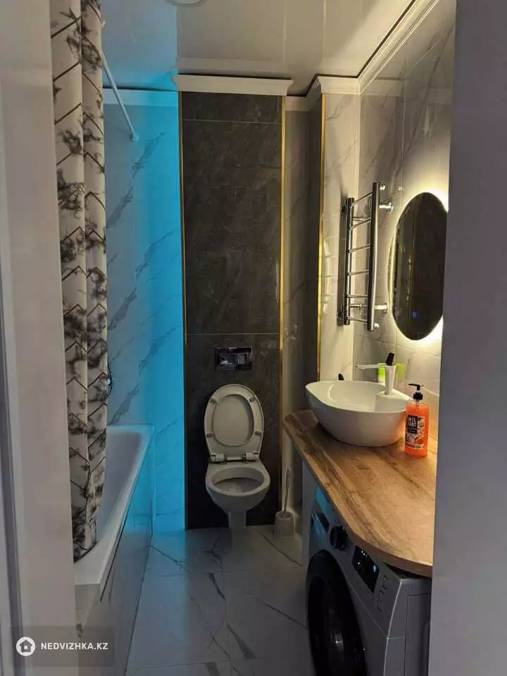 1-бөлмелі пәтер, қабат 3 барлық қабат саны 10, 33 м², 3-фотосурет