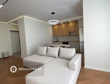 3-бөлмелі пәтер, қабат 13 барлық қабат саны 20, 70 м², На длительный срок, 1-нобай