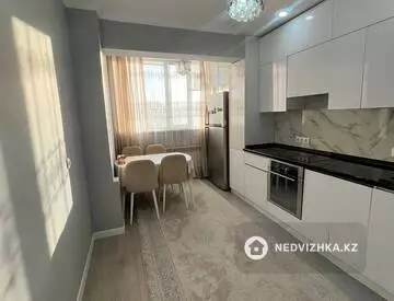 2-бөлмелі пәтер, қабат 9 барлық қабат саны 14, 60 м², На длительный срок, 2-нобай