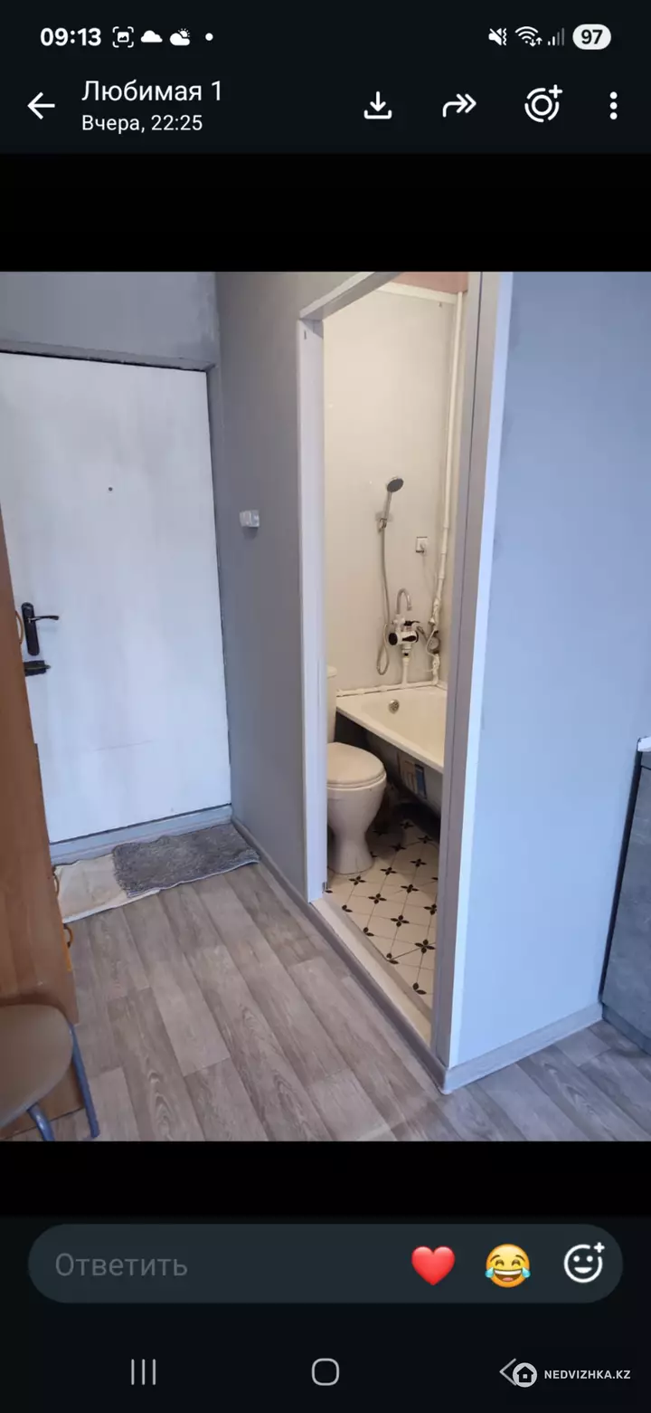 1-комнатная квартира, этаж 3 из 5, 14 м², фотография 3