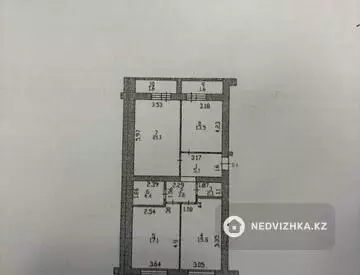 4-комнатная квартира, этаж 3 из 7, 88 м², миниатюра 1