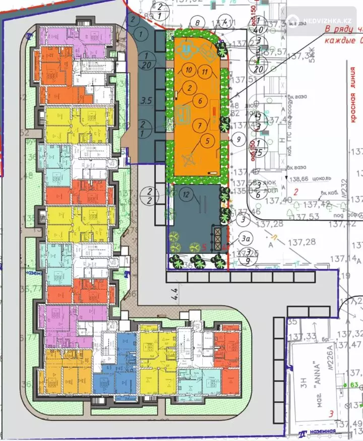 2-комнатная квартира, этаж 1 из 5, 47 м², фотография 4