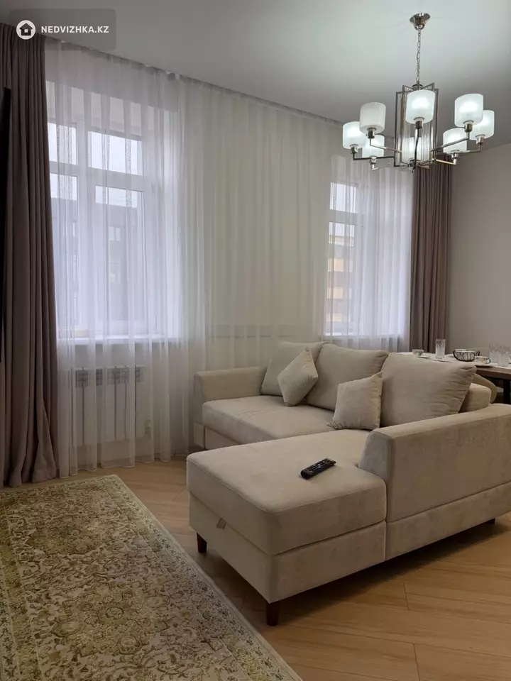 2-комнатная квартира, этаж 8 из 9, 54 м², Посуточно, фотография 2