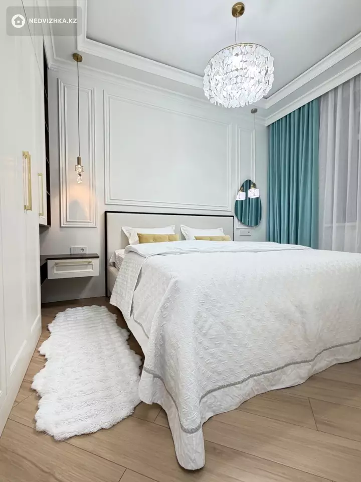 2-комнатная квартира, этаж 8 из 9, 54 м², Посуточно