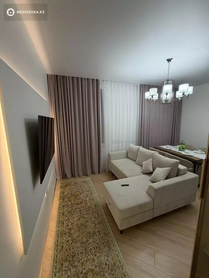 2-комнатная квартира, этаж 8 из 9, 54 м², Посуточно, фотография 4