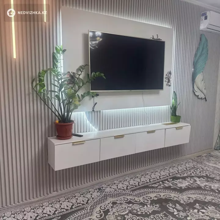 2-бөлмелі пәтер, қабат 1 барлық қабат саны 5, 56 м²
