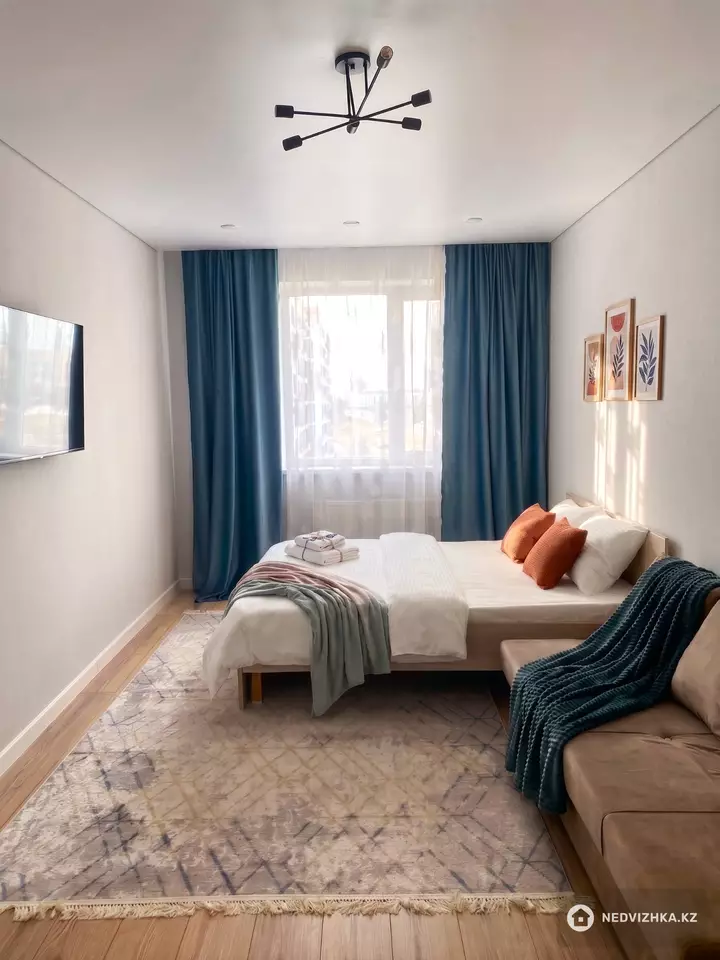 1-комнатная квартира, этаж 5 из 20, 40 м², Посуточно, фотография 2
