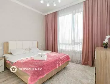 2-бөлмелі пәтер, қабат 5 барлық қабат саны 10, 55 м², Посуточно, 2-нобай