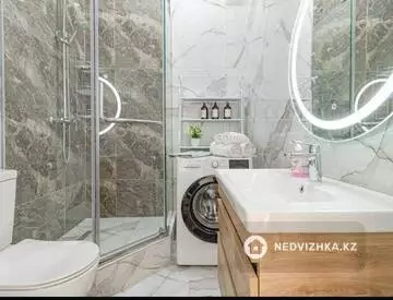 2-бөлмелі пәтер, қабат 5 барлық қабат саны 10, 55 м², Посуточно, 7-нобай
