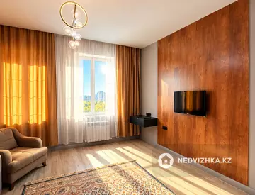 1-бөлмелі пәтер, қабат 7 барлық қабат саны 9, 56 м², 2-нобай