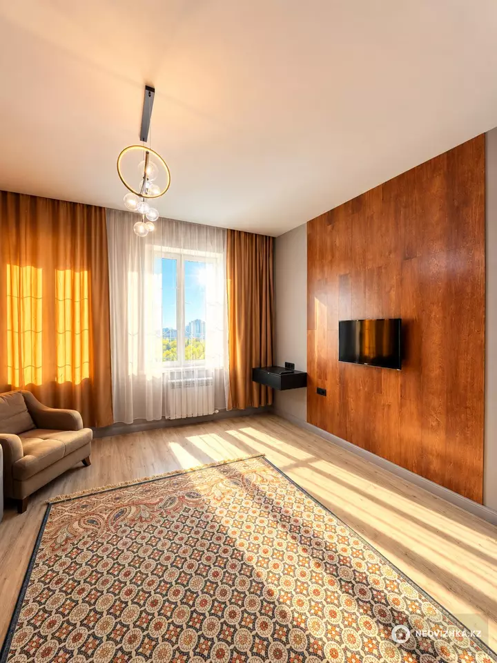 1-бөлмелі пәтер, қабат 7 барлық қабат саны 9, 56 м², 2-фотосурет
