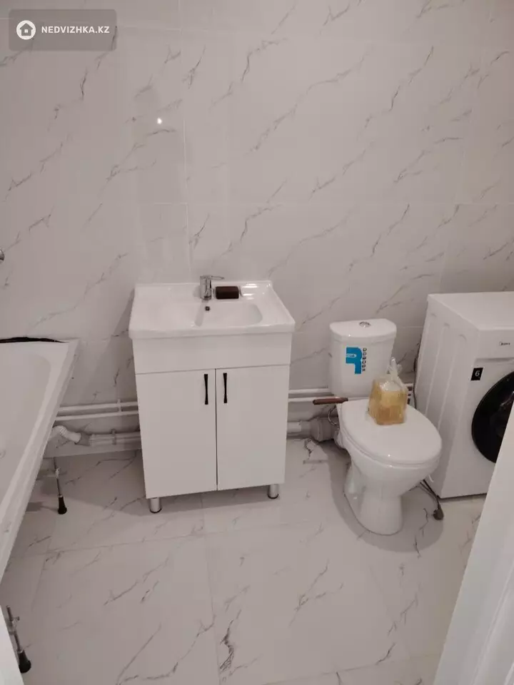 1-бөлмелі пәтер, қабат 3 барлық қабат саны 9, 50 м², На длительный срок, 4-фотосурет