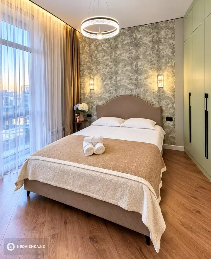 2-комнатная квартира, этаж 15 из 18, 48 м², Посуточно, фотография 2