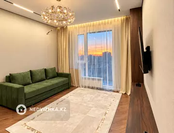 2-бөлмелі пәтер, қабат 15 барлық қабат саны 18, 48 м², Посуточно, 4-нобай