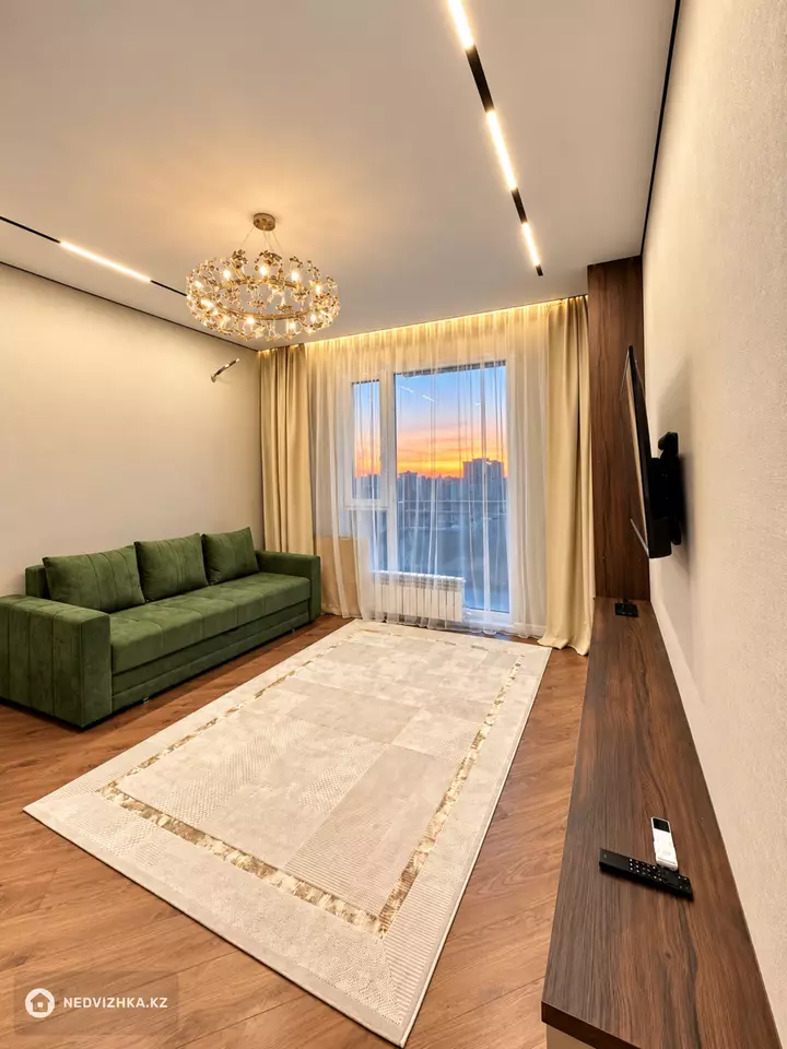 2-комнатная квартира, этаж 15 из 18, 48 м², Посуточно, фотография 4