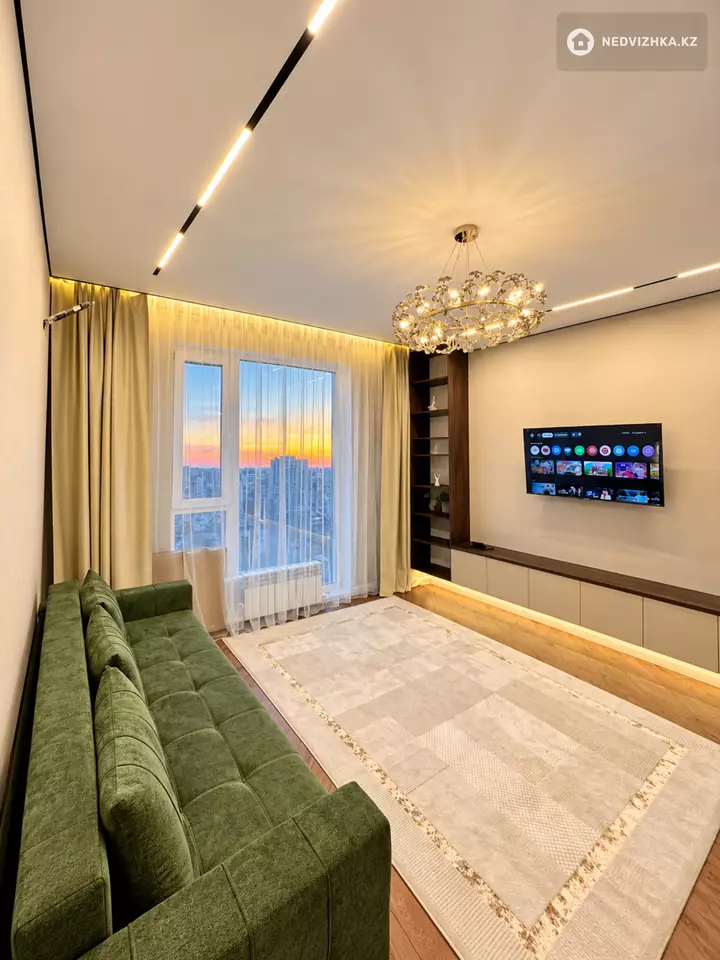 2-комнатная квартира, этаж 15 из 18, 48 м², Посуточно, фотография 5