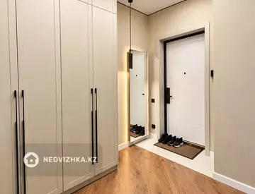 2-бөлмелі пәтер, қабат 15 барлық қабат саны 18, 48 м², Посуточно, 11-нобай
