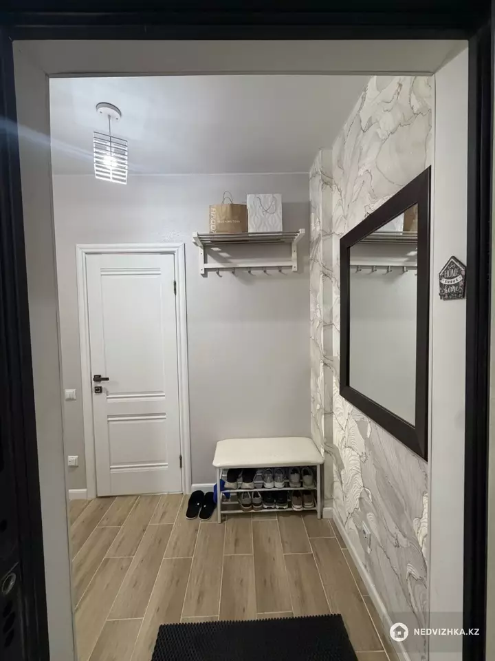 2-бөлмелі пәтер, қабат 5 барлық қабат саны 9, 59 м²