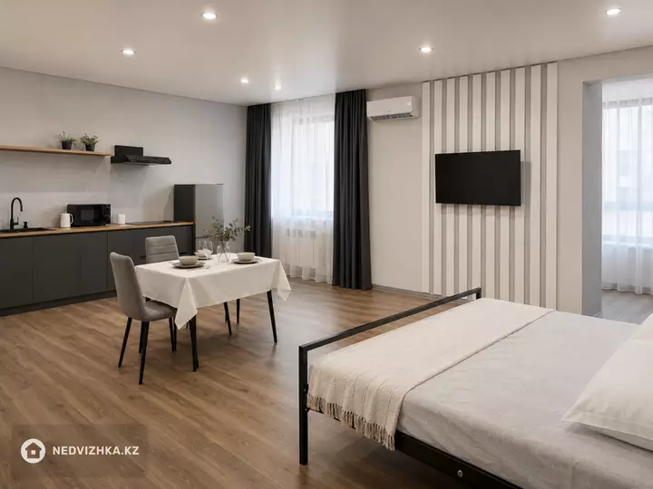 1-комнатная квартира, этаж 8 из 9, 40 м², Посуточно, фотография 2