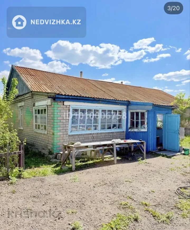 3-комнатная часть дома, 25 соток, 53 м²