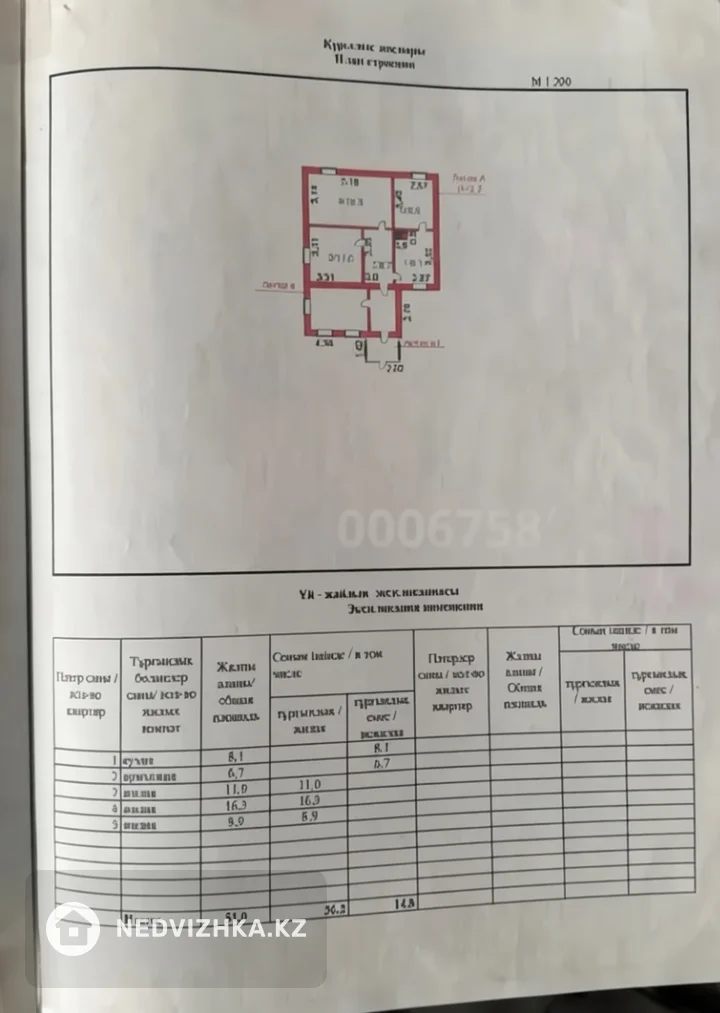 3-комнатная часть дома, 25 соток, 53 м², фотография 3