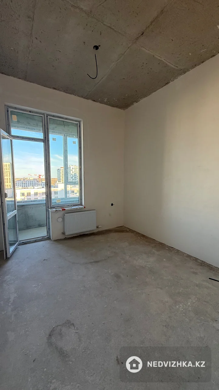 2-бөлмелі пәтер, қабат 12 барлық қабат саны 12, 46 м², 3-фотосурет
