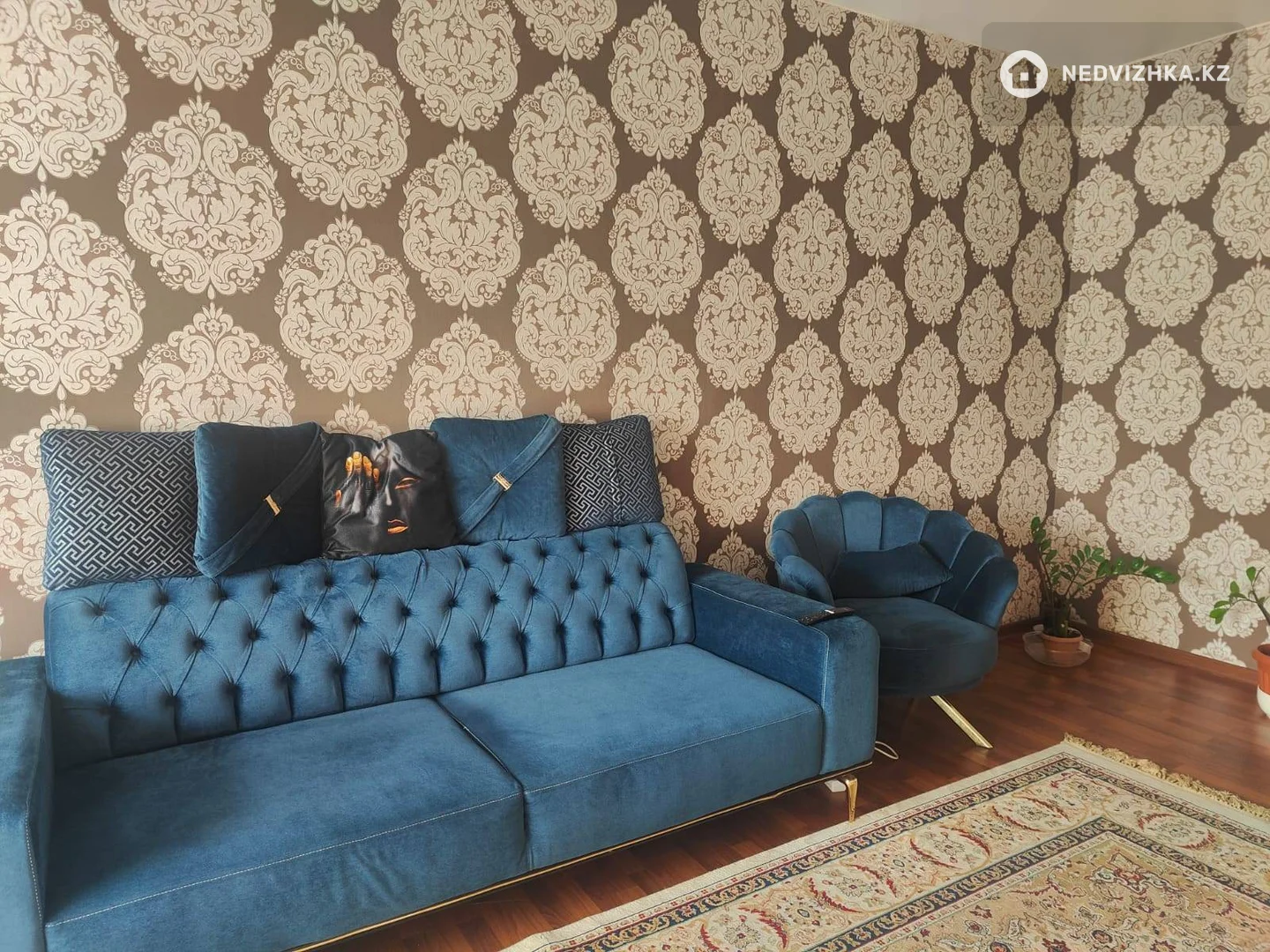 3-бөлмелі пәтер, қабат 8 барлық қабат саны 9, 88 м², 1-фотосурет