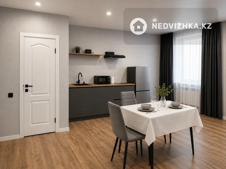 1-комнатная квартира, этаж 3 из 9, 40 м², На длительный срок, фотография 3