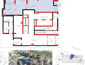 Магазин, Общепит и др., этаж 1 из 9, 125 м², миниатюра 3