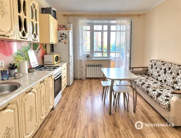 1-бөлмелі пәтер, қабат 1 барлық қабат саны 4, 44 м², 3-нобай