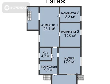 4-бөлмелі үй, 9.1 соттық, 112 м², 2-нобай