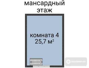 4-бөлмелі үй, 9.1 соттық, 112 м², 3-нобай