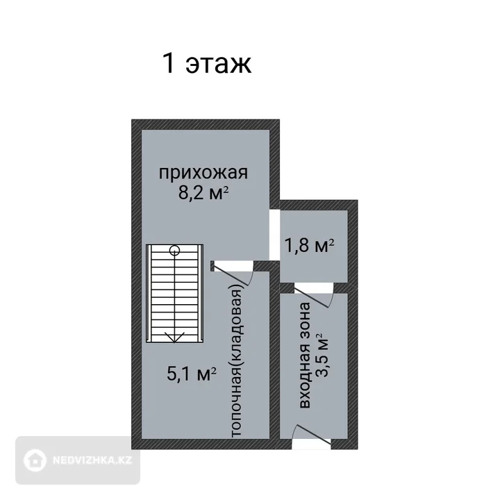 3-комнатная квартира, этаж 1 из 2, 110 м², фотография 2