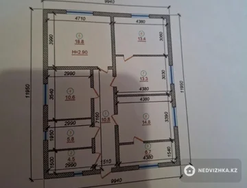 5-комнатный дом, 4 соток, 120 м², миниатюра 1