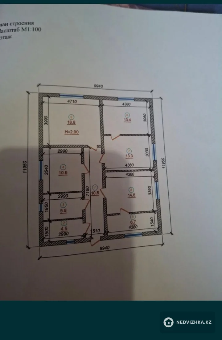 5-комнатный дом, 4 соток, 120 м²