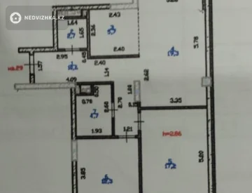 3-комнатная квартира, этаж 4 из 4, 83 м², миниатюра 3