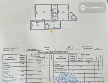 2-комнатная квартира, этаж 5 из 5, 99 м², миниатюра 10